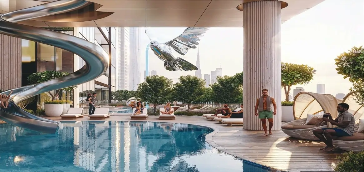 Sobha Lior Swimming Pool View